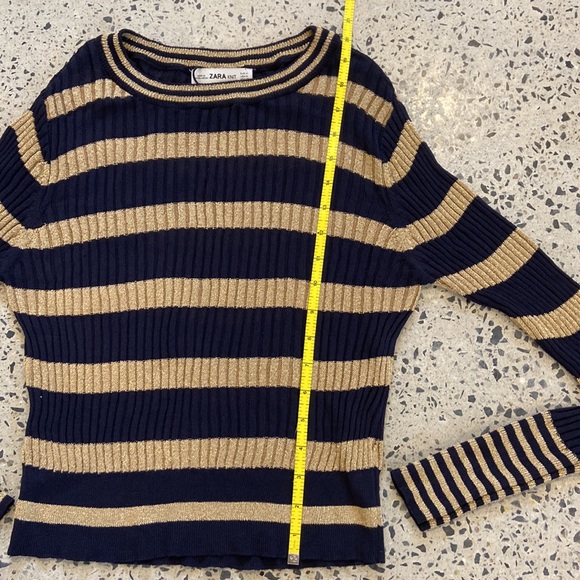 ZARA Knit Crop Sweater size medium - Picture 8 of 10